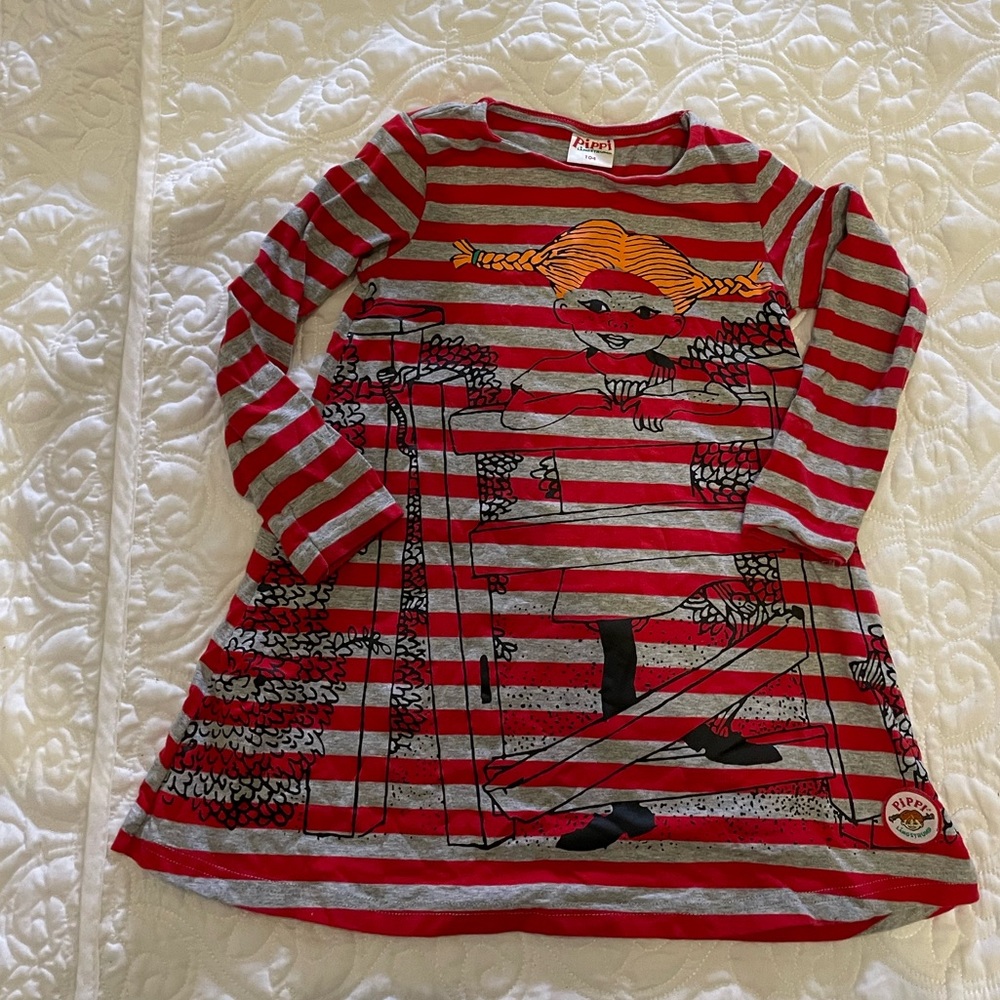 Pippi Longstockings Stripe Dress